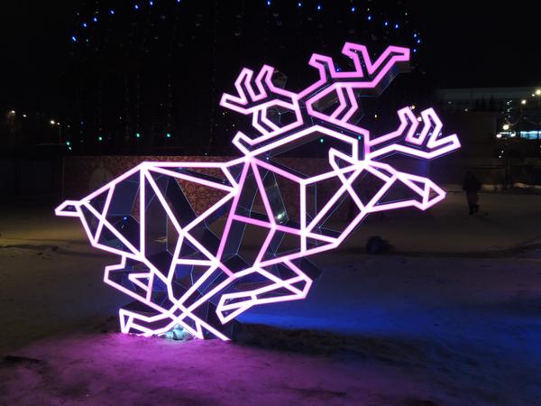 Новогоднее настроение в&nbsp;Красноярске. Часть 1