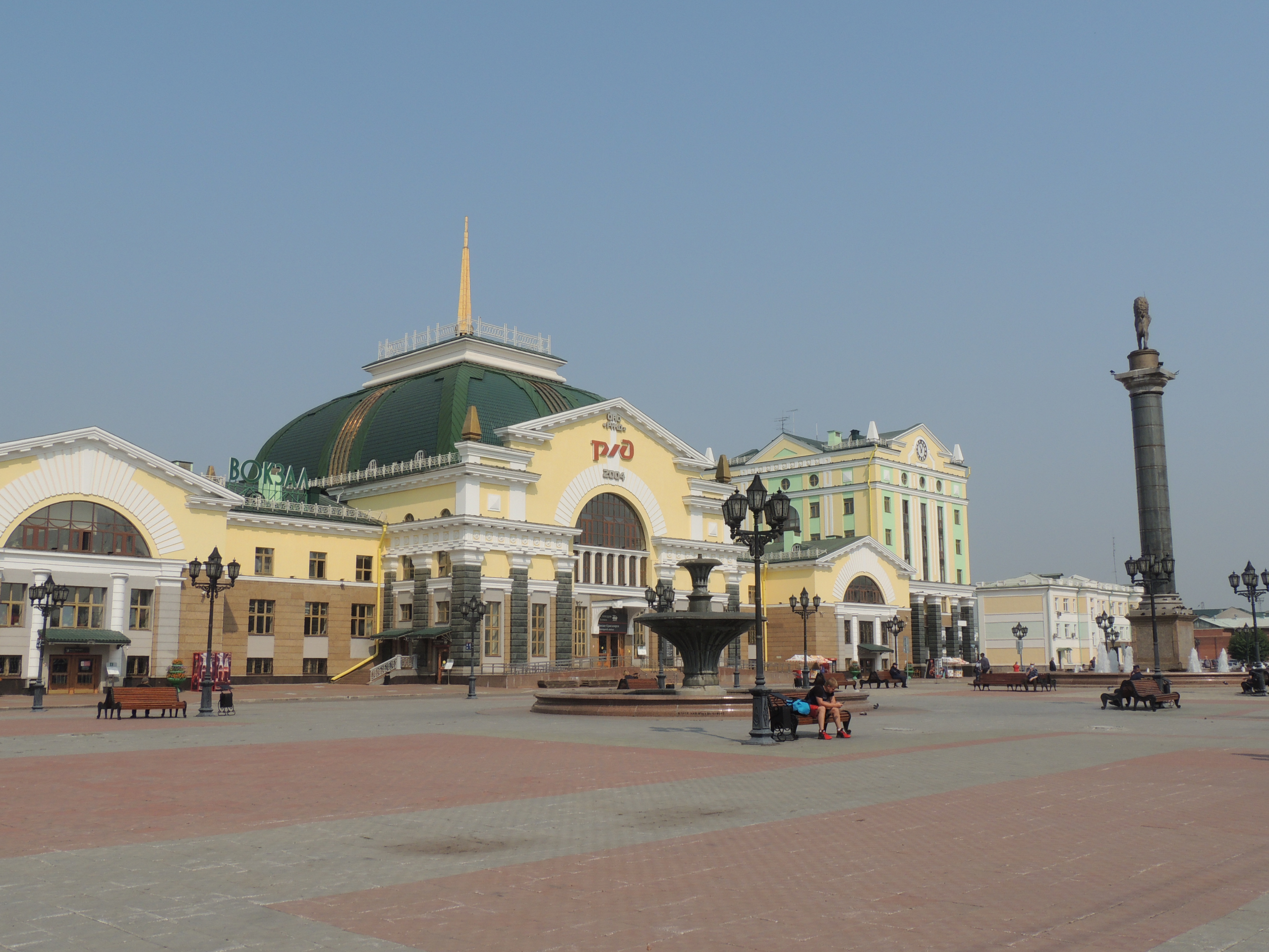 Центр Красноярска. Часть 1: улица Маркса