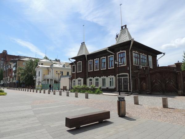 Исторический квартал на ул. Горького-Декабристов, г. Красноярск Исторический квартал на ул. Горького-Декабристов, г. Красноярск